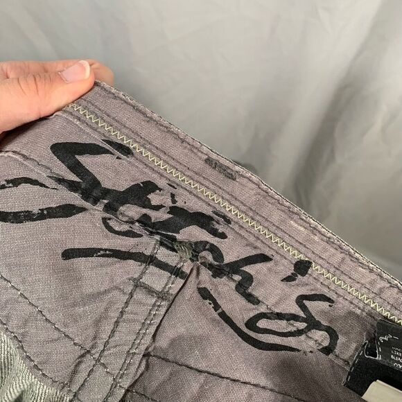 Stitch’s Jeans Women’s 33 Grey Bootcut Distressed Denim Bullet 100% Cotton - Picture 16 of 16